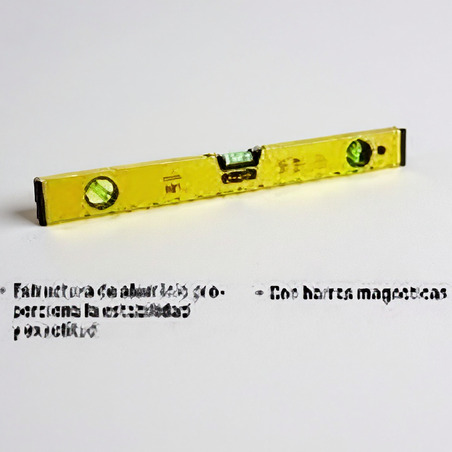 NIVEL ALUMINIO UYUSTOOLS CON IMAN 14 PULGADAS Ferreteria