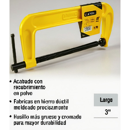 PRENSA G DE 3 PULGADAS UYUSTOOLS Ferreteria