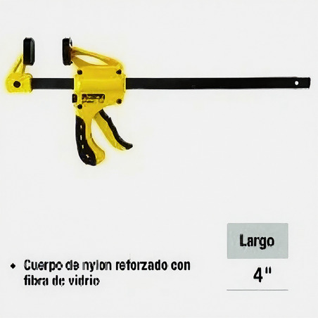 PRENSA RAPIDA DE 4 PULGADAS TIPO G 34MM UYUSTOOLS Ferreteria