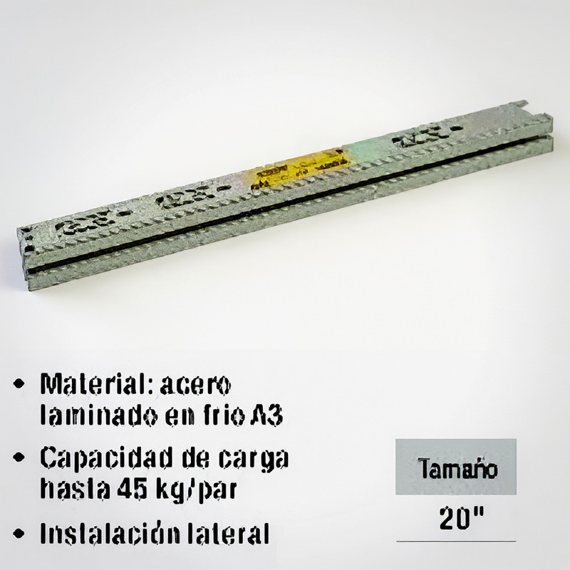 CORREDERA TELESCOPICA 20 PULGADAS UYUSTOOLS Ferreteria