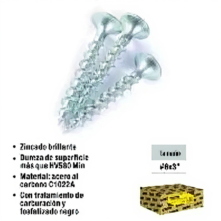 TORNILLO VOLCANITO N-6 X 3 PULGADAS UYUSTOOLS Ferreteria