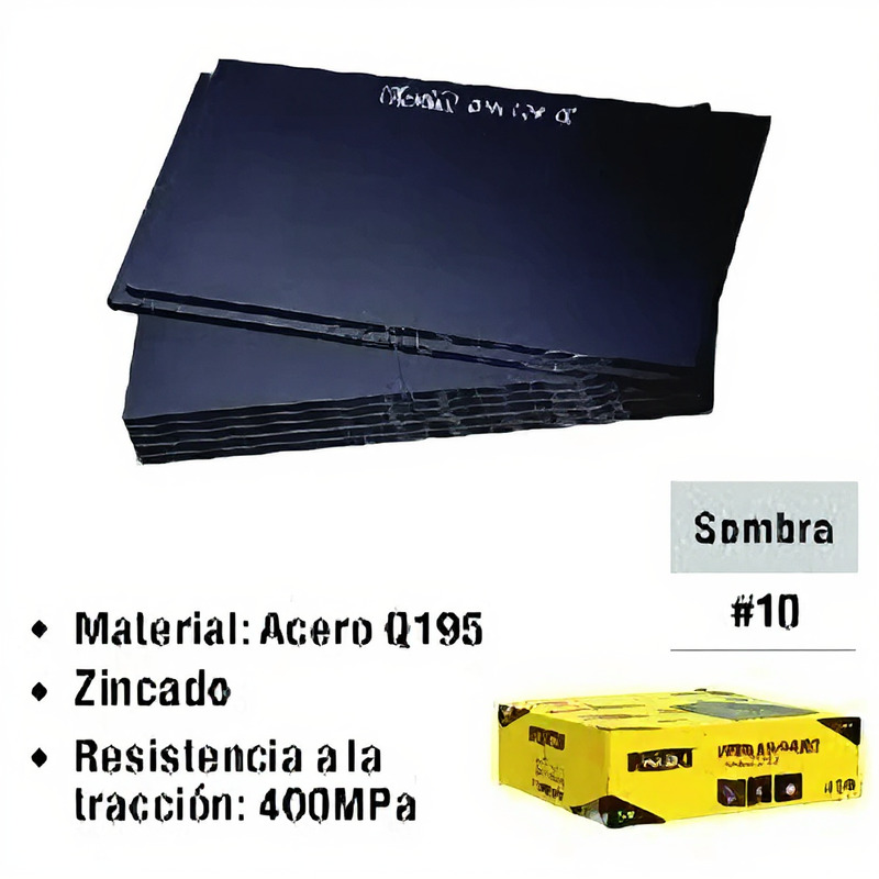 VIDRIO PARA CARETA DE SOLDAR NO 10 UYUSTOOLS Ferreteria