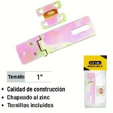 BISAGRA PORTA CANDADO 1 PULGADA UYUSTOOLS CON TORNILLOS Ferreteria