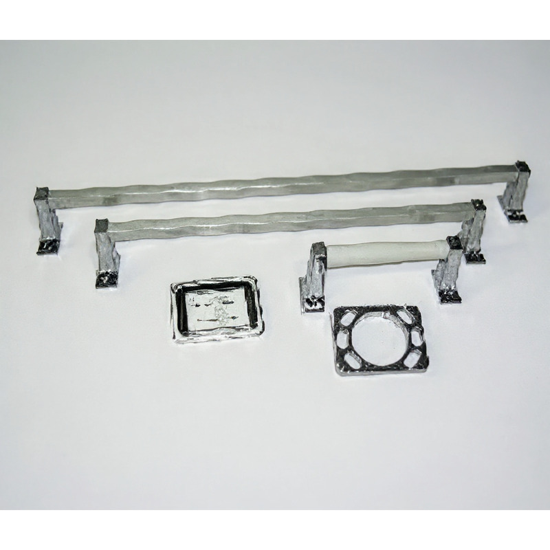 ACCESORIOS BAÑO 5 PIEZAS CROMADO IMPORTADO | TuMayorFerretero