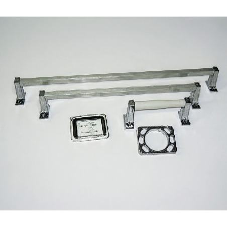 ACCESORIOS BAÑO 5 PIEZAS CROMADO IMPORTADO | TuMayorFerretero