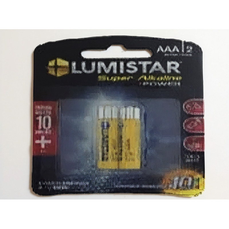 LUMISTAR BATERIA SUPER ALKALINE - AAA LR03 - 2PCS/BLISTER 1.5V |