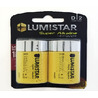 BATERIA SUPER ALKALINE D LR20 2PCS 1.5V LUMISTAR |