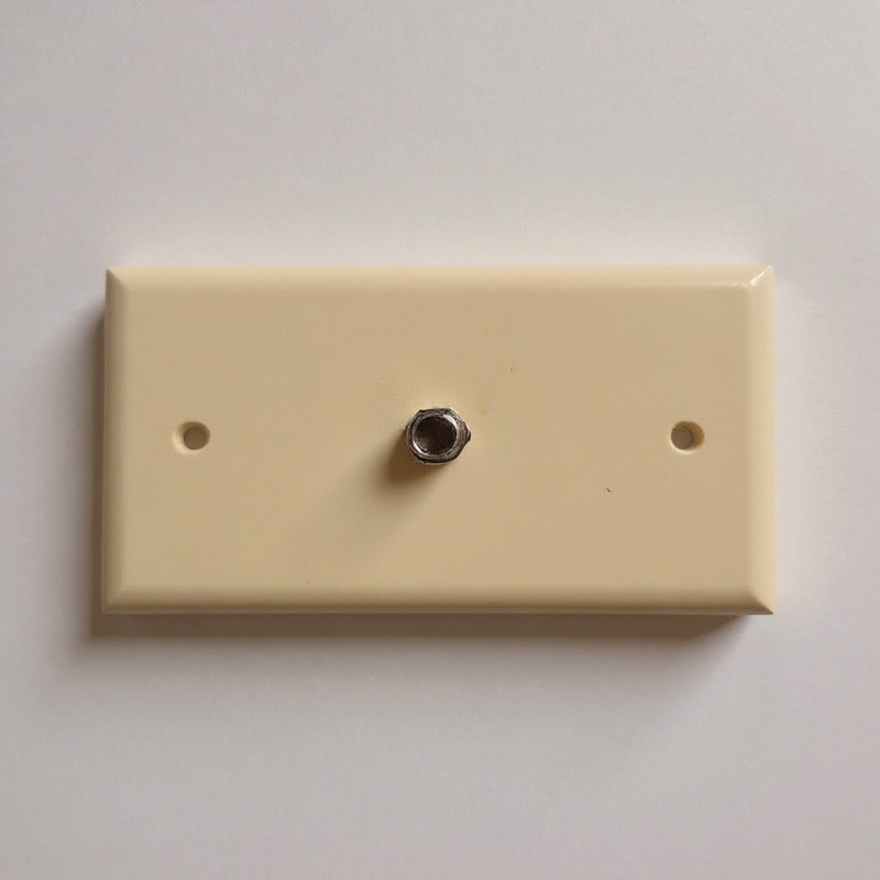 TOMACORRIENTES TOMA TV-COAXIAL PARA EMPOTRAR LUMISTAR |