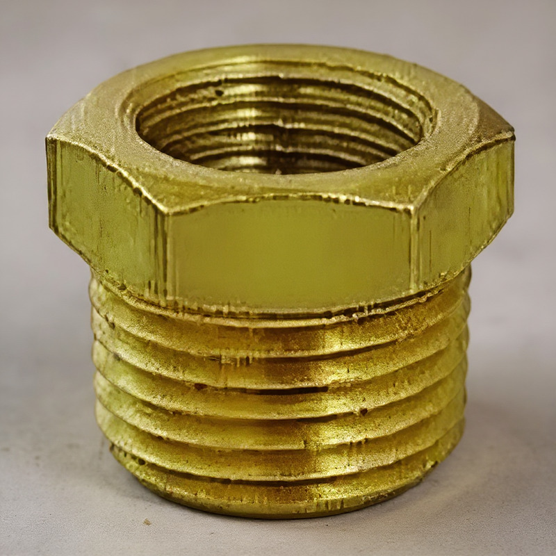 CONEXION BUSHING NPT MACHO HEMBRA 3/8 X 1/4 PULGADAS FAB