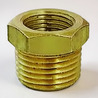 CONEXION BUSHING BRONCE NPT MACHO HEMBRA 1/2 X 3/8 PULGADAS FAB
