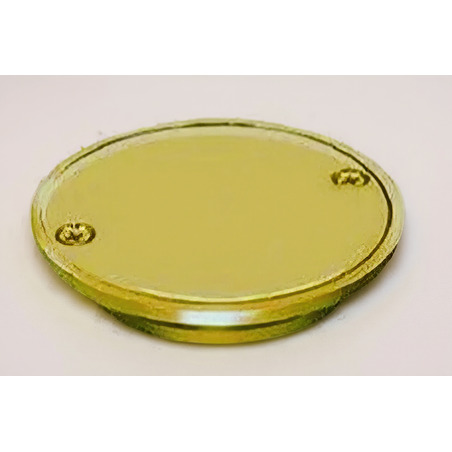 REJILLA CIEGA 1 1/2 PULGADAS BRONCE