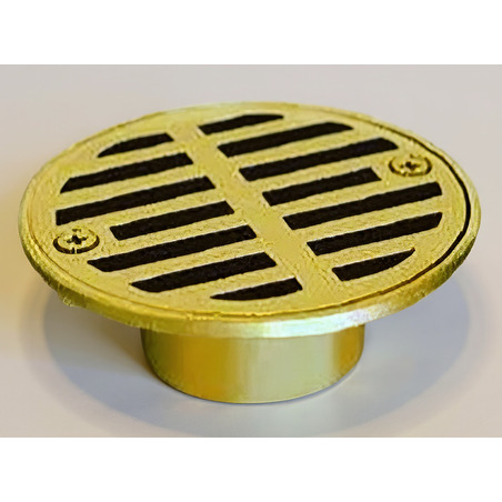 REJILLA STANDARD CUELLO LARGO 1 1/4 PULGADAS BRONCE