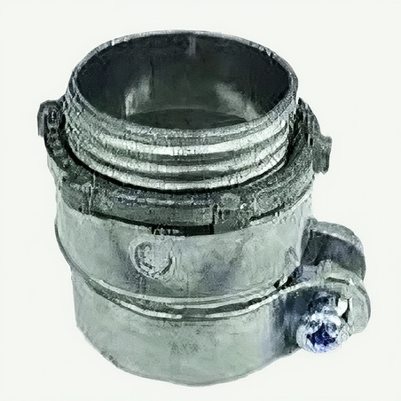 CONECTOR EMT RECTO AJUSTABLE 1/2 PULGADAS Ferreteria