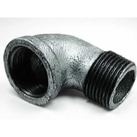 CODO CACHIMBO GALVANIZADO 1/2 PULGADA