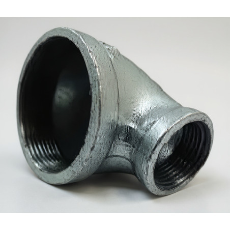 CODO REDUCTOR  GALVANIZADO 1 X 3/4 PULGADAS MARCA IMP