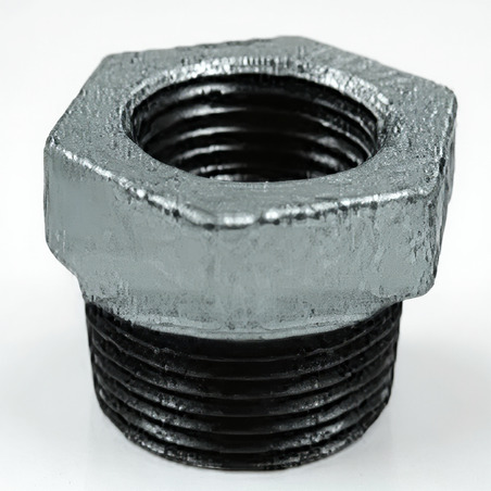 BUSHING GALVANIZADO 1 X 1/2 PULGADA MARCA MVA