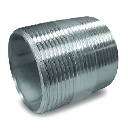 NIPLE CORRIDO 1-1/2 PULGADAS GALVANIZADO MA Ferreteria