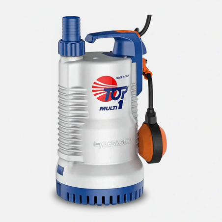 BOMBA SUMERGIBLE DE DRENAJE TOP MULTI 1 0.5 HP PEDROLLO Ferreteria