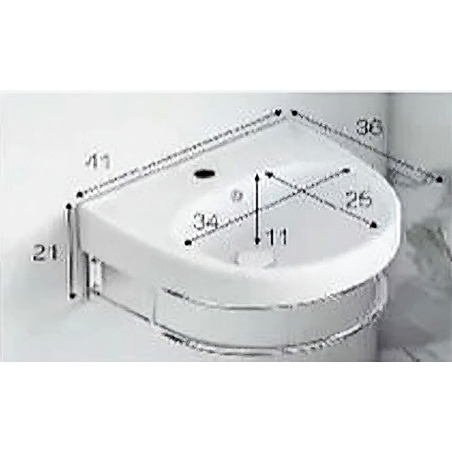 LAVAMANOS DE COLGAR BLANCO WEQUP Ferreteria