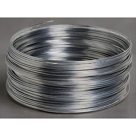 ALAMBRE LISO GALVANIZADO PARA CERCO ELECTRICO DIAMETRO 2.51MM CALIBRE 12.5