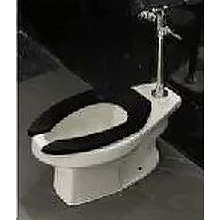 WATER CLOCK POCETA BLANCO PARA TAPA ASIENTO COLOR NEGRA WEQUP Ferreteria