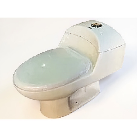 WATER CLOCK POCETA MARFIL BRILLANTE DE UNA PIEZA S-TRAP 300MM WEEQUP Ferreteria