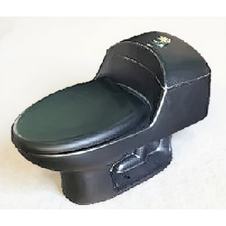 WATER CLOCK POCETAS NEGRO MATE DE UNA PIEZA SIFÓNICO S-TRAP 300MM TAPA ASIENTO