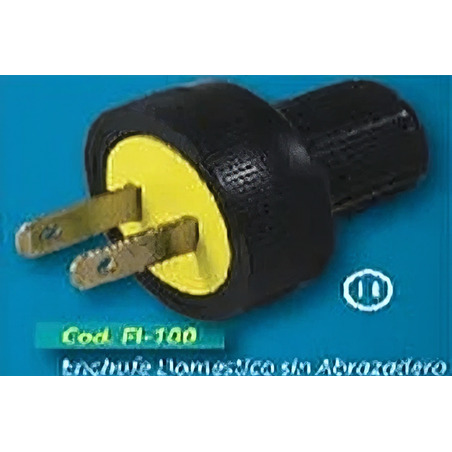 ENCHUFE DOMESTICO SIN ABRAZADERA Ferreteria