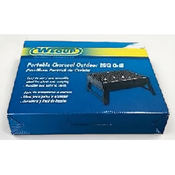 PARRILLERA DE CARBÓN 35x27 CM Y 20 CM DE ALTO WEQUP Ferreteria