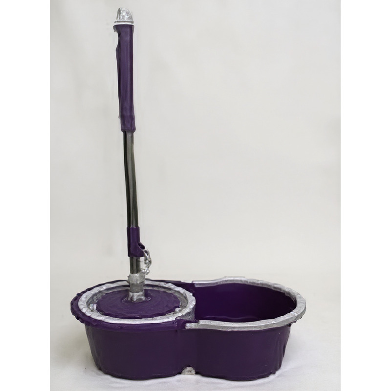 MOPA GIRATORIA CON TOBO Y CESTA MORADO WEQUP Ferreteria