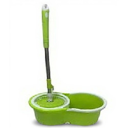 MOPA GIRATORIA CON TOBO Y CESTA VERDE WEQUP Ferreteria