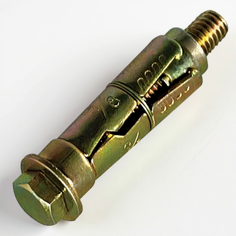 RAMPLUG RAMPLUG METALICO CON TORNILLO 3/8 PULGADAS Wequp