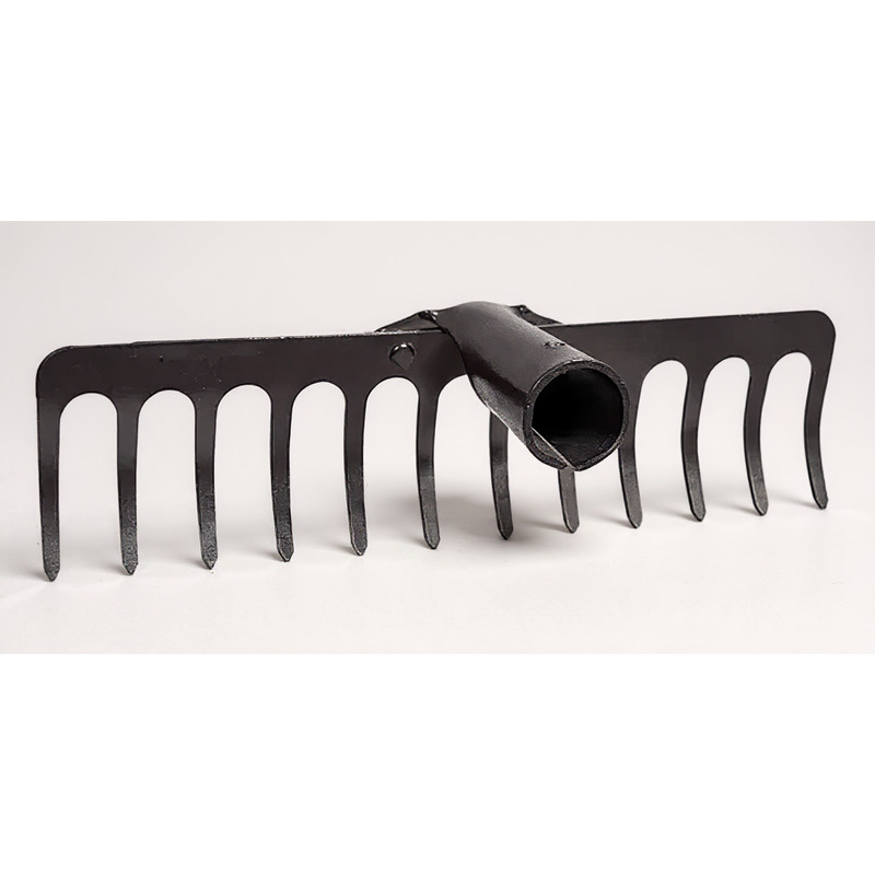 RASTRILLO CURVO LIVIANO 12 DIENTES TRAMONTINA