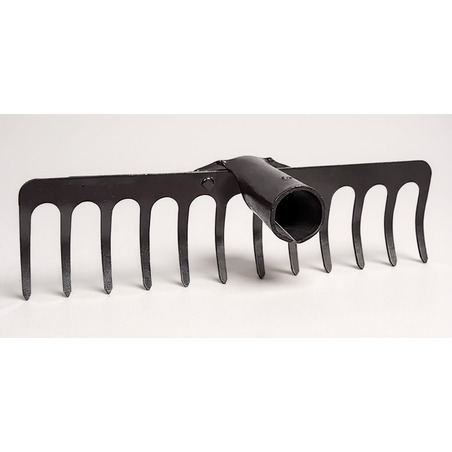 RASTRILLO CURVO LIVIANO 12 DIENTES TRAMONTINA