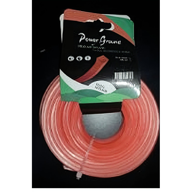 BLISTER HILO NYLON PARA DESMALEZADORA WEQUP CUADRADO NARANJA DE 3.3 MM POR 10