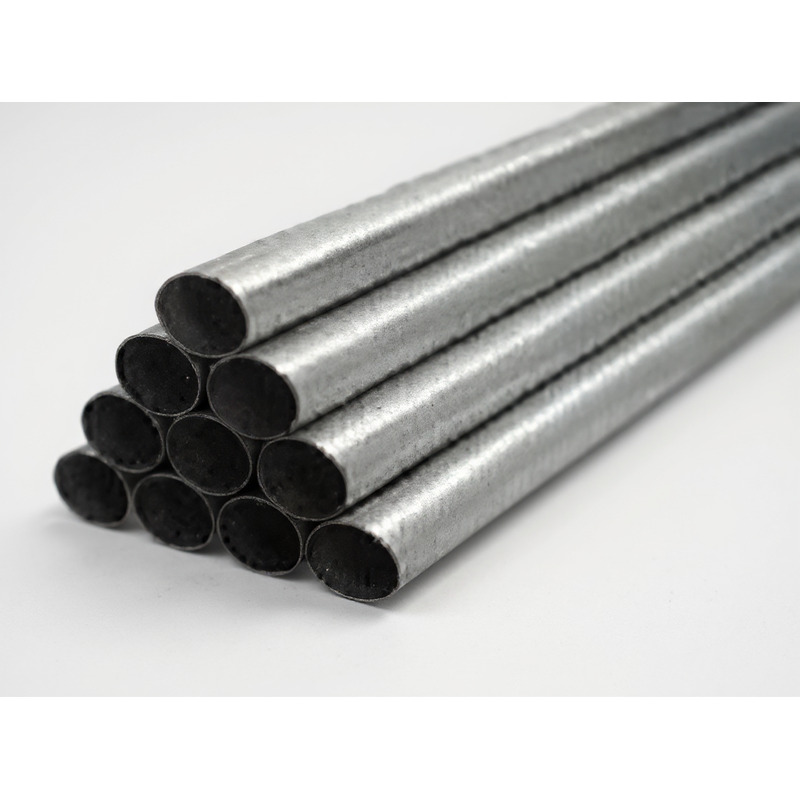 TUBO GALVANIZADO ISO DE 1/2 PULGADAS 2 MILÍMETROS 5.80 METROS LARGO SIN ROSCA WEQUP