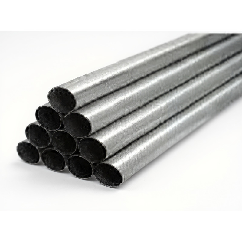 TUBO GALVANIZADO ISO DE 3/4 PULGADAS 2.5 MILÍMETROS 5.80 METROS LARGO SIN ROSCA WEQUP