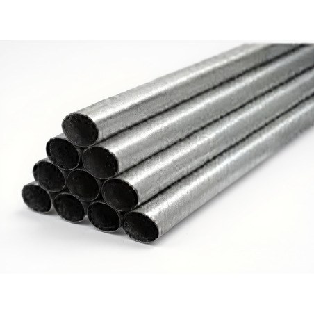 TUBO GALVANIZADO ISO DE 3/4 PULGADAS 2.5 MILÍMETROS 5.80 METROS LARGO SIN ROSCA WEQUP