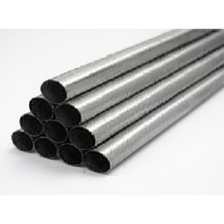 TUBO GALVANIZADO ISO DE 1 PULGADA 2.6 MILÍMETROS 5.80 METROS LARGO SIN ROSCA WEQUP