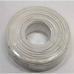 Cable SPT Blanco 2x12 AWG 60C Ferreteria