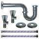 Kit de Instalación de 1 1/4 para tuberías de lavamanos Ferreteria