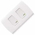 Interruptor Doble Elegance Ferreteria