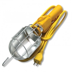 Lámpara auxiliar para mecánico 25 pies 7.5 mts 110-130V amarilla