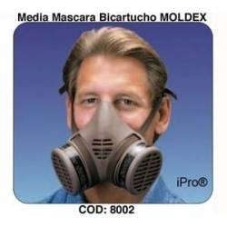 Media mascara bicartucho Moldex Ferreteria
