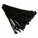 Tirrap De 8 Kilogramos Negro 2.5x100mm Ferreteria
