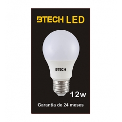 BOMBILLO 12W LED NORMAL BTECH - BBN12F27