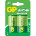 BATERIA D GREENCELL MARCA GP CLORURO DE ZINC (BLISTER 2) - 0032 Ferreteria