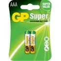 PILA AAA MARCA GP SUPER ALCALINA - (BLISTER 2) - 0022 Ferreteria