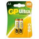 PILA AA MARCA GP ULTRA ALCALINA - (BLISTER 2) - 0081 Ferreteria