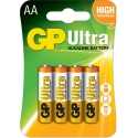 PILA AA MARCA GP ULTRA ALCALINA - (BLISTER 4) - 0082 Ferreteria